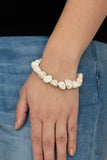 Paparazzi Prehistoric Paradise - White - Veronica's Jewelry Paradise, LLC