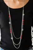 Paparazzi Pretty Pop-tastic! - Red - Veronica's Jewelry Paradise, LLC