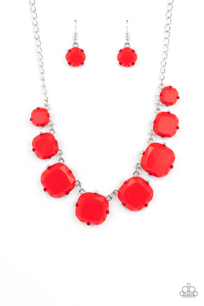 Paparazzi Prismatic Prima Donna - Red - Veronica's Jewelry Paradise, LLC