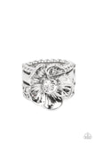 Paparazzi Prismatically Petunia - White - Veronica's Jewelry Paradise, LLC