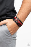 Paparazzi Punk Rocker Road - Red - Veronica's Jewelry Paradise, LLC