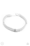 Paparazzi Put On Your Party Dress - Silver - Veronica's Jewelry Paradise, LLC