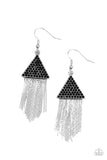 Paparazzi Pyramid SHEEN - Black - Veronica's Jewelry Paradise, LLC