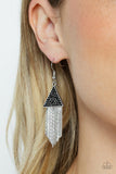 Paparazzi Pyramid SHEEN - Black - Veronica's Jewelry Paradise, LLC