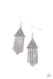 Paparazzi Pyramid SHEEN - Silver - Veronica's Jewelry Paradise, LLC