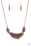 Paparazzi Queen of the QUILL - Copper - Veronica's Jewelry Paradise, LLC