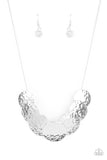 Paparazzi RADIAL Waves - Silver - Veronica's Jewelry Paradise, LLC