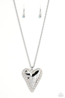 Paparazzi Radiant Romeo - Multi Heart Necklace