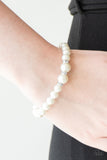 Paparazzi Radiantly Royal - White - Veronica's Jewelry Paradise, LLC