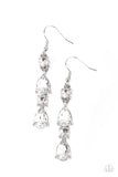 Paparazzi Raise Your Glass to Glamorous - White - Veronica's Jewelry Paradise, LLC