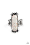 Paparazzi Ranch Relic - White - Veronica's Jewelry Paradise, LLC
