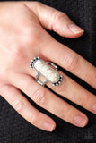Paparazzi Ranch Relic - White - Veronica's Jewelry Paradise, LLC