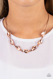 Paparazzi Raw Rapture - Copper Necklace