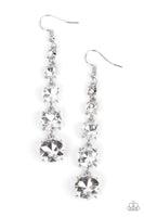 Paparazzi Red Carpet Charmer - White Earrings