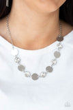 Paparazzi Refined Reflections - White - Veronica's Jewelry Paradise, LLC