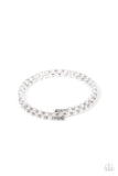Paparazzi Regal Wraparound - White - Veronica's Jewelry Paradise, LLC