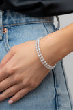 Paparazzi Regal Wraparound - White - Veronica's Jewelry Paradise, LLC