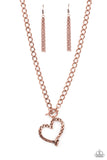 Paparazzi Reimagined Romance - Copper Necklace