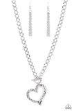 Paparazzi Reimagined Romance - Silver - Veronica's Jewelry Paradise, LLC