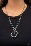 Paparazzi Reimagined Romance - Silver - Veronica's Jewelry Paradise, LLC