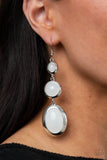 Paparazzi Retro Reality - White - Veronica's Jewelry Paradise, LLC