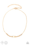 Paparazzi Retro Rejuvenation - Gold - Veronica's Jewelry Paradise, LLC