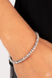 Paparazzi Rhinestone Spell - White