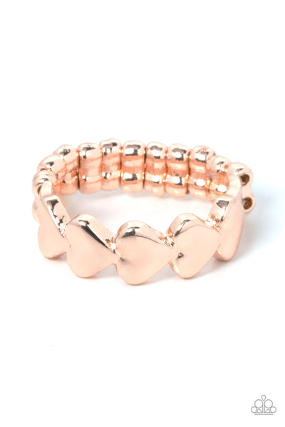 Paparazzi Rhythm of Love - Rose Gold Ring