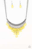 Paparazzi Rio Rainfall- Yellow - Veronica's Jewelry Paradise, LLC