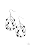Paparazzi Rippling Rapport - Black - Veronica's Jewelry Paradise, LLC