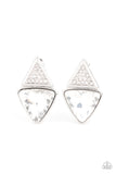Paparazzi Risky Razzle - White - Veronica's Jewelry Paradise, LLC
