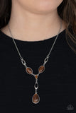 Paparazzi Ritzy Refinement - Brown - Veronica's Jewelry Paradise, LLC