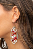 Paparazzi Rock Candy Bubbly - Red - Veronica's Jewelry Paradise, LLC