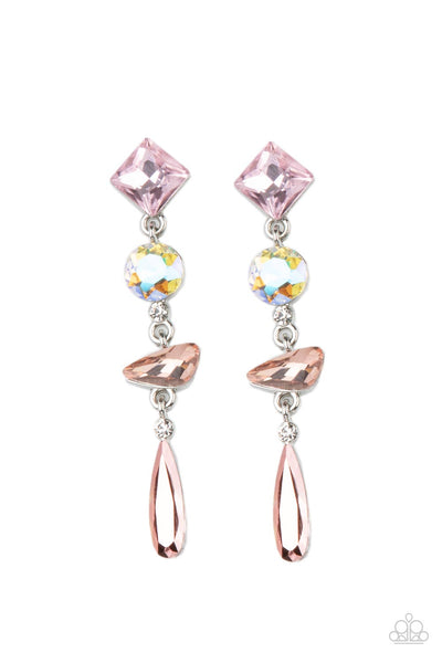 Paparazzi Rock Candy Elegance - Pink - Veronica's Jewelry Paradise, LLC