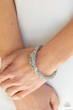 Paparazzi Roll Out The Glitz- Silver - Veronica's Jewelry Paradise, LLC