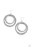 Paparazzi Rounded Out - Silver - Veronica's Jewelry Paradise, LLC