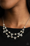Paparazzi Royal Announcement - White - Veronica's Jewelry Paradise, LLC