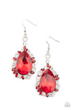 Paparazzi Royal Recognition - Red - Veronica's Jewelry Paradise, LLC