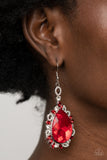 Paparazzi Royal Recognition - Red - Veronica's Jewelry Paradise, LLC