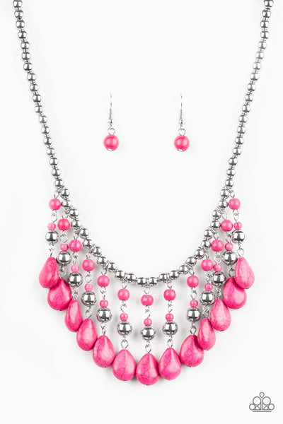 Paparazzi Rural Revival - Pink - Veronica's Jewelry Paradise, LLC