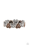 Paparazzi Rustic Heartthrob - Multi - Veronica's Jewelry Paradise, LLC