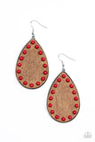 Paparazzi Rustic Refuge - Red - Veronica's Jewelry Paradise, LLC
