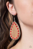 Paparazzi Rustic Refuge - Red - Veronica's Jewelry Paradise, LLC