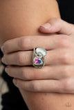 Paparazzi SELFIE-Indulgence - Multi Iridescent Ring