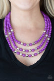 Paparazzi STAYCATION All I Ever Wanted - Purple - Veronica's Jewelry Paradise, LLC