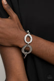 Paparazzi STEEL The Show - Silver - Veronica's Jewelry Paradise, LLC