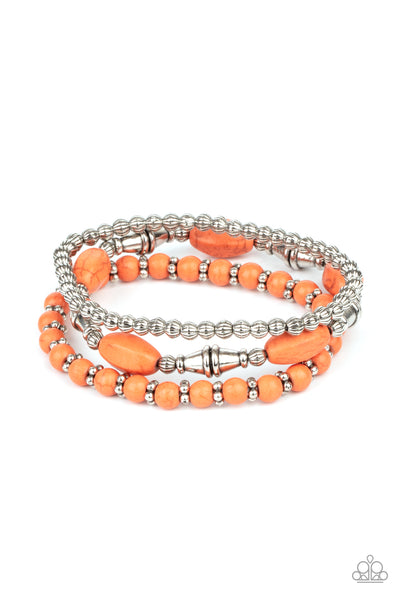 Paparazzi Sahara Sanctuary - Orange - Veronica's Jewelry Paradise, LLC