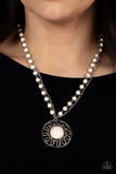 Paparazzi Sahara Suburb - White - Veronica's Jewelry Paradise, LLC