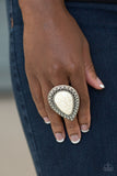Paparazzi Santa Fe Storm - white - Veronica's Jewelry Paradise, LLC