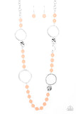 Paparazzi Sea Glass Wanderer- Orange - Veronica's Jewelry Paradise, LLC